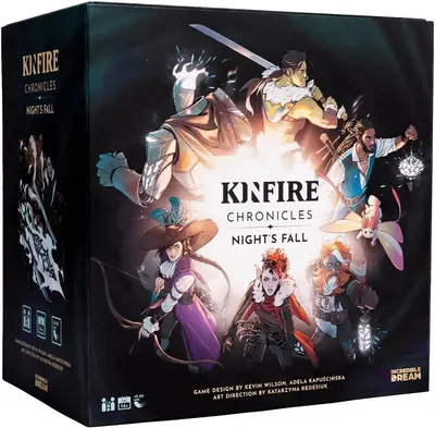Joc de societate Kinfire Chronicles: Night's Fall - De cooperare