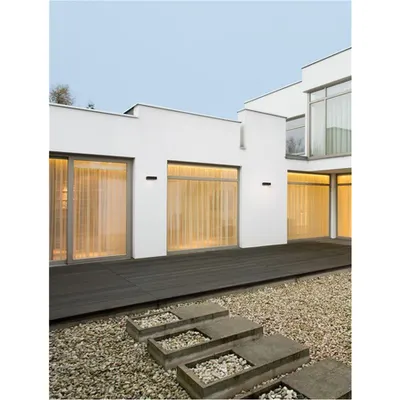 Aplica IRID Nisipiu Negru Aluminiu turnat Aluminiu & Polycarbonate Frost LED 2W 225Lm 3.7V 3000K IP65 Solar Deschis