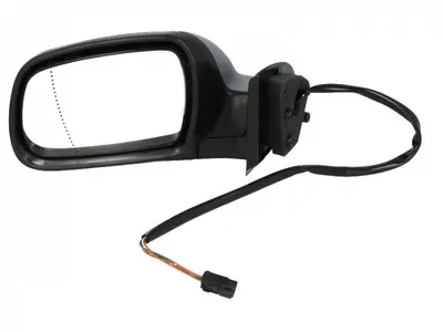 Oglinda stanga electrica, asferic, incalzita, grunduita PEUGEOT 307 intre 2000-2007