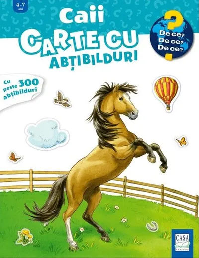 Caii - carte cu abțibilduri - Paperback - Ute Simon