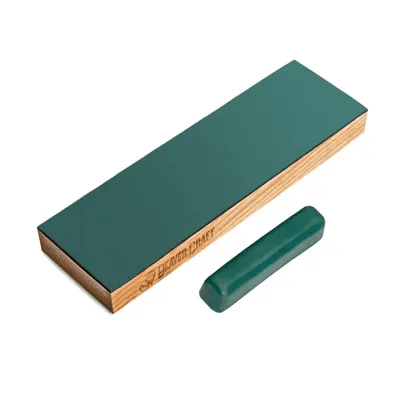 Set strop din piele si compus pentru ascutit cutite BeaverCraft LS4P1, 2 piese