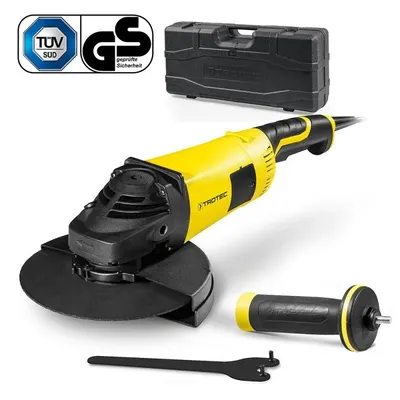 Polizor unghiular PAGS 10-230, Maner Softgrip, Putere motor 2000W, Cap angrenaj aluminiu