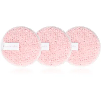 Brushworks Reusable Makeup Remover Pads dischete demachiante lavabile 3 buc
