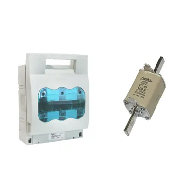 Pachet Soclu MPR Inchis NO 2 (400A, 690V) + Sigurante MPR NH GG/GL NO 2/2C (315A) - Protectie Puternica si Sigura