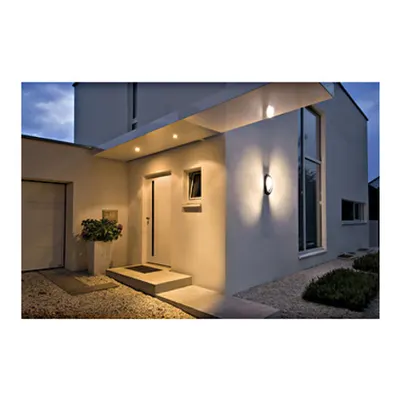 MERIDIAN II, lampă de perete, antracit, E27, max. 60W