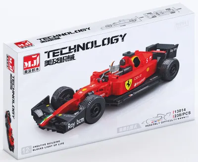 Constructor MJI: Technology Car - Formula 1, 238 piese