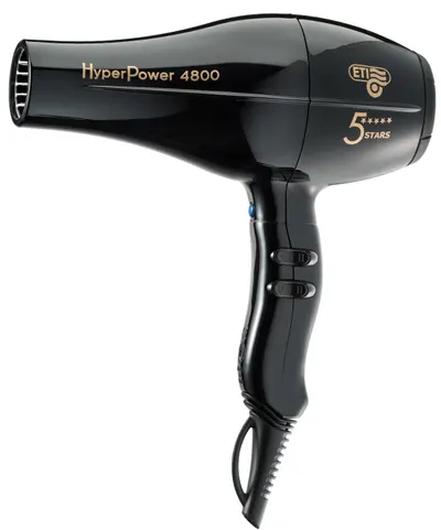 Uscător de păr profesional ETI - Hyper Power, 2600W, 2 viteze, negru