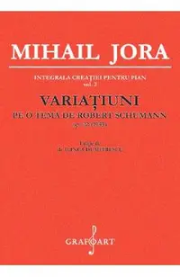 Variatiuni pe o tema de Robert Schumann. Opus 22