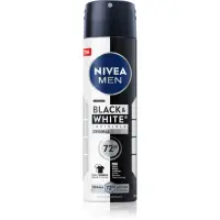 NIVEA MEN Invisible Black & White spray anti-perspirant pentru barbati 150 ml