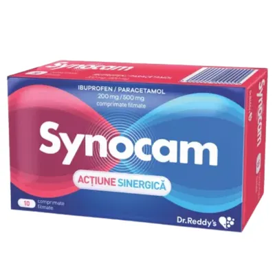 Synocam 200 mg/500 mg, Dr.Reddys | 10 comprimate