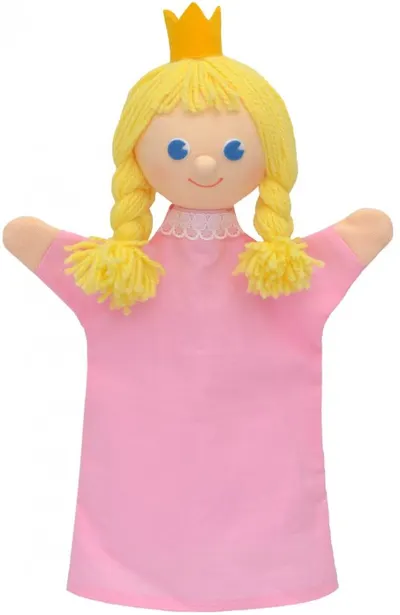 Papusa pentru teatru Moravska ustredna Brno - Prinţesă, 29 cm