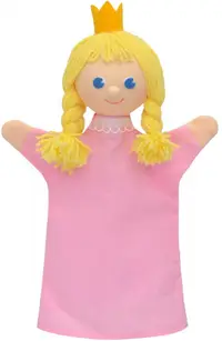 Papusa pentru teatru Moravska ustredna Brno - Prinţesă, 29 cm