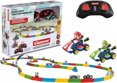 Pistă de curse Carrera - Mario Kart, Mario & Luigi, 1:50