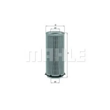 Filtru ulei MAHLE ORIGINAL OX 560D