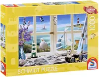 Puzzle Schmidt din 1000 piese - Învățând lângă mare