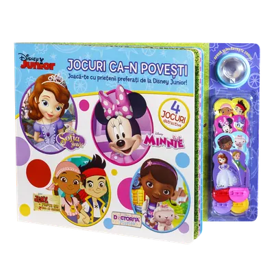 Jocuri ca-n povești. Joacă-te cu prietenii preferați de la Disney Junior!