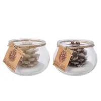 Lumanare - Wax Figurine in Glass - mai multe culori