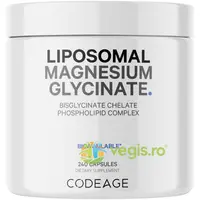 Magneziu Bisglicinat Lipozomal cu Bioperine - Formula Avansata Pentru Absorbtie Superioara 240cps