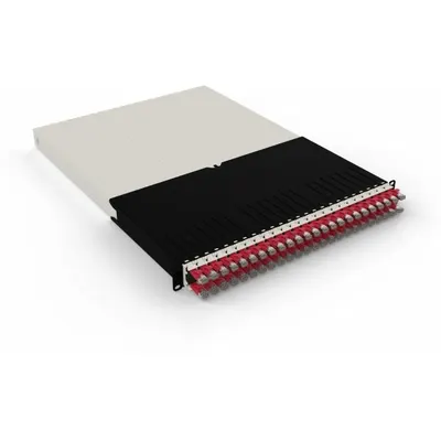 Caseta preconfigurata cu 24 de cabluri STP 1.8m , culoare rosie PatchBox PONE30STPRD