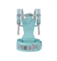 Marsupiu ergonomic pentru bebelusi cu baza rigida Cangaroo Mistral Turcoaz