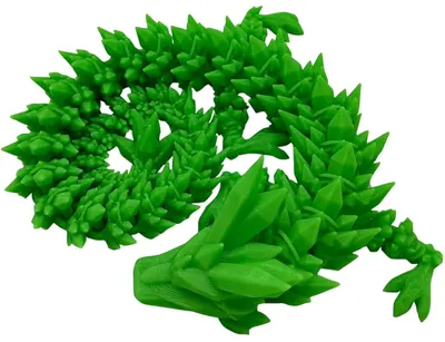 3D Print 3D Morph Lab - Dragon, cristal, verde, luminescent