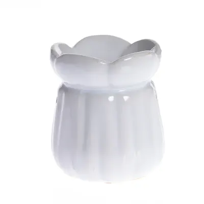 Suport ceramic pentru aromaterapie in forma de floare