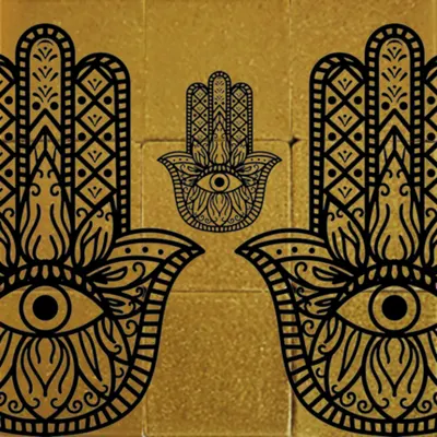Cub Rubik - Iconic - Hamsa Gold Effect
