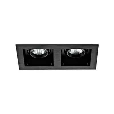 Biscari 2 swivelling 2 x 7W 3000K black IP20