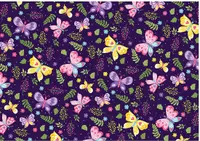 Bloc de desen №4 Rainbow - Fluturi, 10 foi