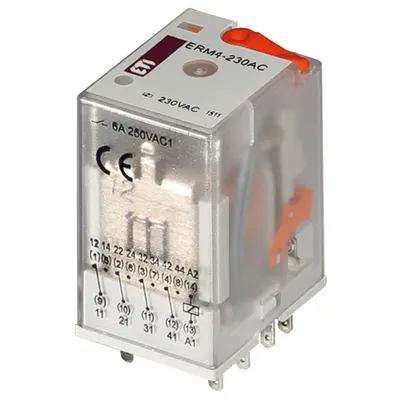 ER Relee electromagnetice industriale ERM4-230AC