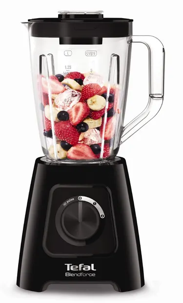 Blender Tefal - BL420838, 2 l, 3 viteze, 600W, negru