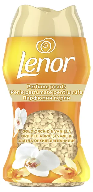 Perle parfumate pentru rufe Lenor - Gold Orchid & Vanilla, 150 g