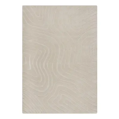 Covor crem țesut manual din lână 200x290 cm Mesmerise Natural – Flair Rugs