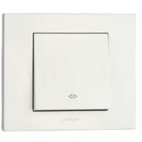 Intrerupator Cruce ST Grano Nat Ovivo OV00008, 16A, 250V, IP20, alb
