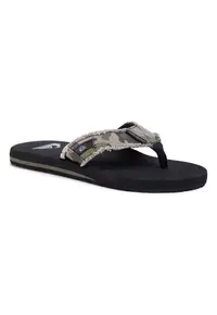 Papuci flip-flop barbati - 206545961 - Textil - Verde - Verde