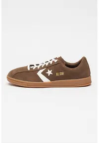 Pantofi sport low-cut din piele intoarsa Classic - Maro deschis