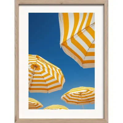 Tablou cu ramă imprimat 30x40 cm Umbrellas – Styler