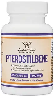 Pterostilbene, 100 mg, 60 capsule, Double Wood
