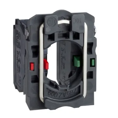 Corp Buton de Comanda, Ø 22, 1No+1Nc, Suprapunere