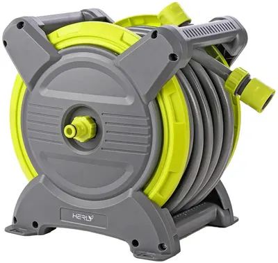 Kit de înfășurare rapidă a furtunului Herly - Pro, 15 m + 1 m, 1/2'', cu conectori