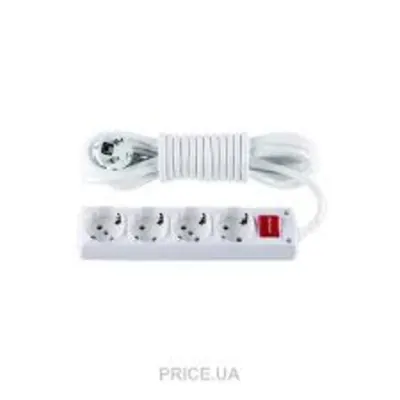 Prelungitor 3m 4 Prize cu CP si Intrerupator