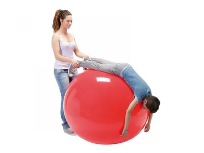 Minge fizioterapeutica Physio Gymnic Rosie diametru 120 cm