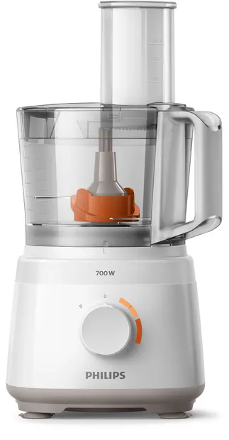 Robot de bucătărie Philips - HR7320, 700W, 2 vitezi, 2.1 l, alb