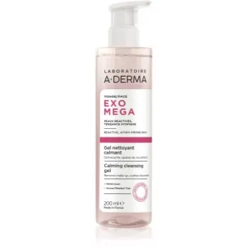 A-Derma Exomega Calming Cleansing Gel Gel demachiant cu efect calmant
