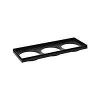 Ferronego Installation frame 111 square / 3-fach black