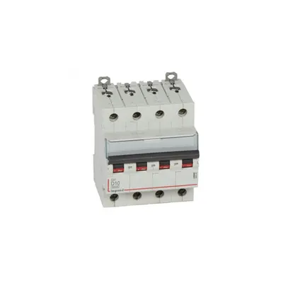 Siguranta automata 6000 - 10 kA - 4P 400 V~ - 10 A - D curba