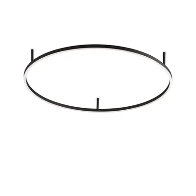 Lampa cu montaj pe tavan Oracle slim pl d090 round 3000k on-off Negru