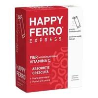 Happyferro Express, 20 de plicuri cu granule orodispersabile, Fiterman