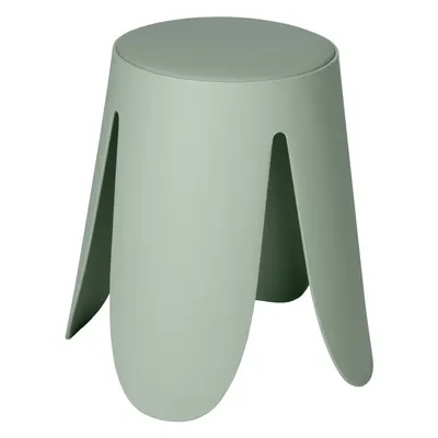 Scaun verde salvie stivuibil din plastic Comiso – Wenko
