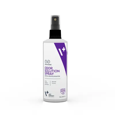 Spray pentru eliminarea mirosurilor de animale Vet Expert Animal Odor Eliminator, 250 ml